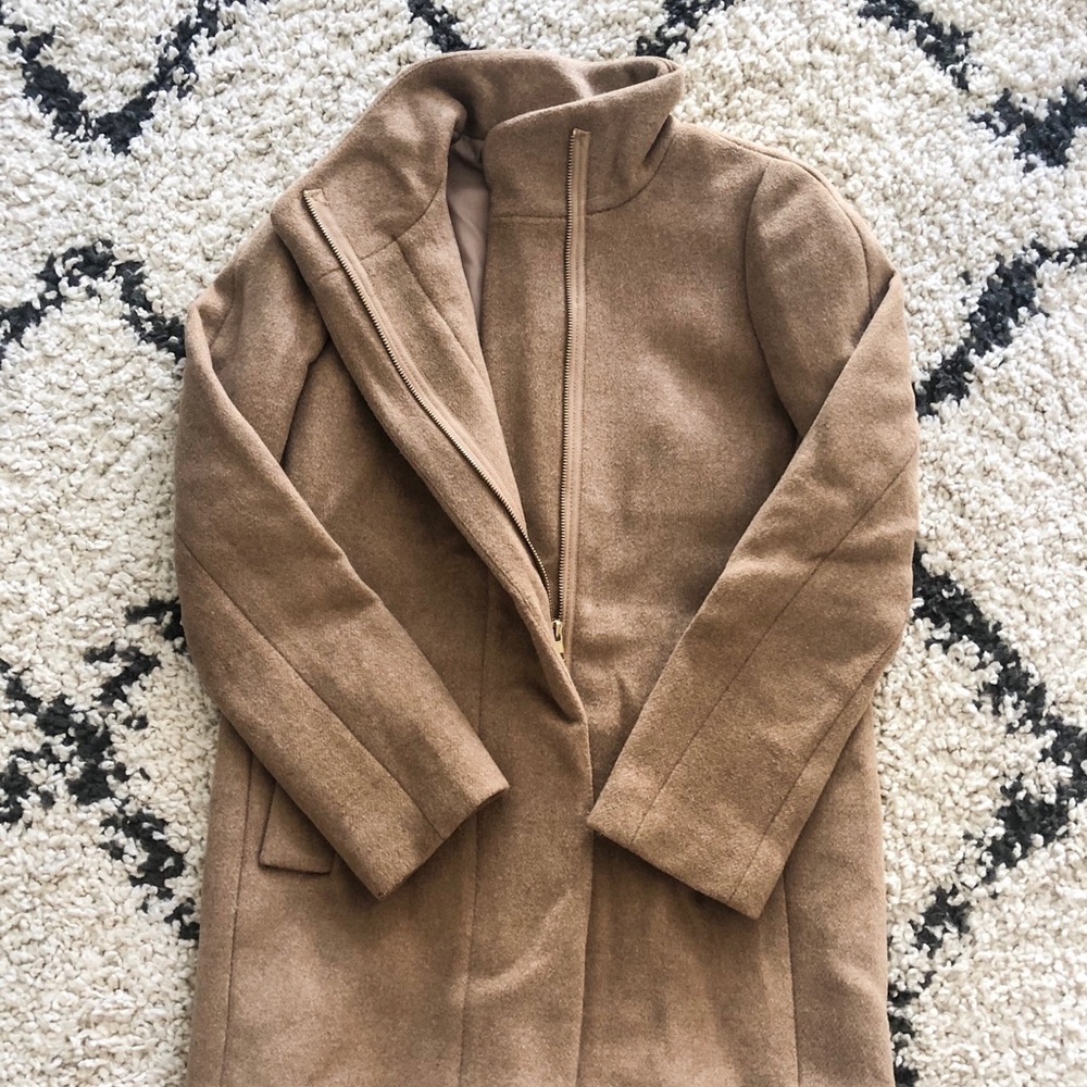 J. Crew Tan City Coat